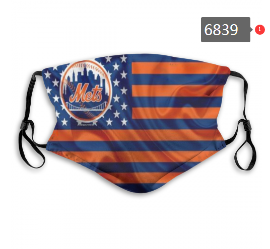 2020 MLB New York Mets #3 Dust mask with filter